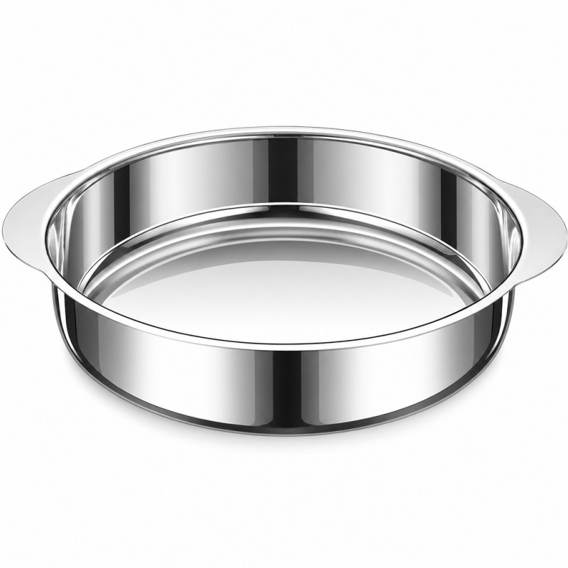 Double-ear Deep Round Plate