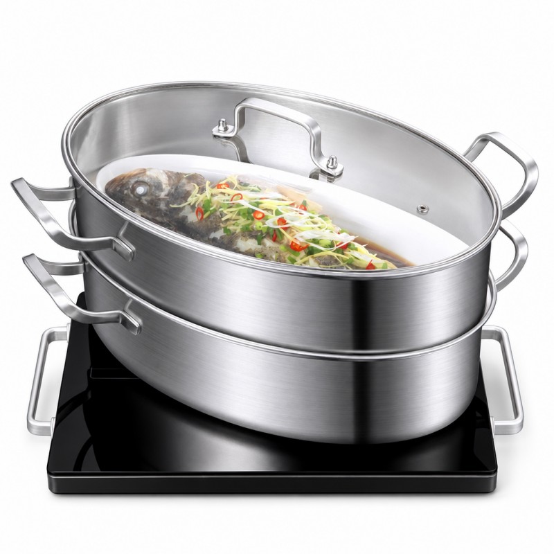 Large Fish Steamer Pot