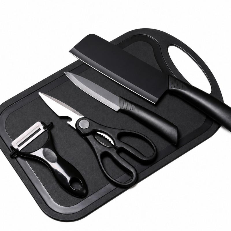 Knife & Cutting Board Set