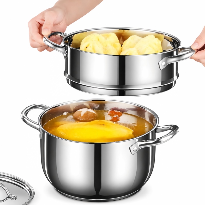 Double-ear Small Soup Pot