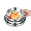 Double-layer Insulated Plate, Hollow insulated plate for dumplings, fruits and cold mixed dishes