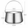 Oil Can with Filter Screen, Large-capacity lidded oil storage pot with filter to strain food residue