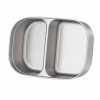 Stainless Steel Lunch Box – Microwave-Safe, Leak-Proof, and Airtight; Ideal for Office Workers Bringing Meals; Suitable for Fridge Storage and Bento Use.